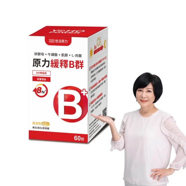 【悠活原力】緩釋長效 綜合維生素B群 緩釋膜衣錠 (60粒/瓶) TTFD 合利他命  B12 原力B群 歷史價格詳細信息