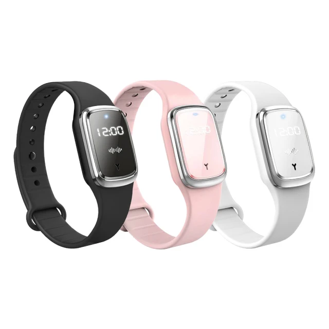 超聲波驅蚊手錶(3檔聲波/USB充電)防蚊手錶 防蚊手環 驅蚊手環 防蚊扣防蚊神器 歷史價格詳細信息