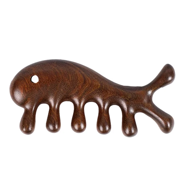 檀木刮痧板撥筋棒疏通經絡面部背部按摩肩頸點穴位檀木刀頸部通用 歷史價格詳細信息