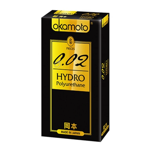 【okamoto 岡本】002 HYDRO水感勁薄保險套6入X2盒(共12枚) 歷史價格詳細信息