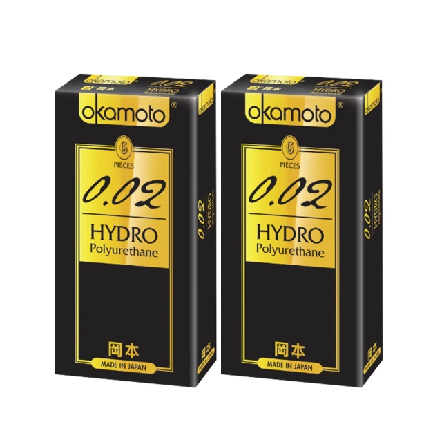 【okamoto 岡本】002 HYDRO水感勁薄保險套6入X2盒(共12枚) 價格比較,價格查詢,歷史價格詳細信息
