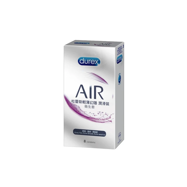 【Durex杜蕾斯】AIR輕薄幻隱激潮裝保險套3入*3盒(共9入) 歷史價格詳細信息