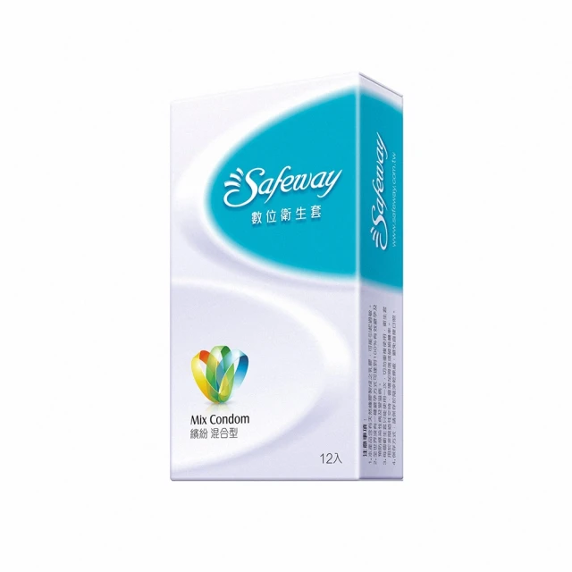 SAFEWAY數位繽紛混合型衛生套12入【愛買】 歷史價格詳細信息