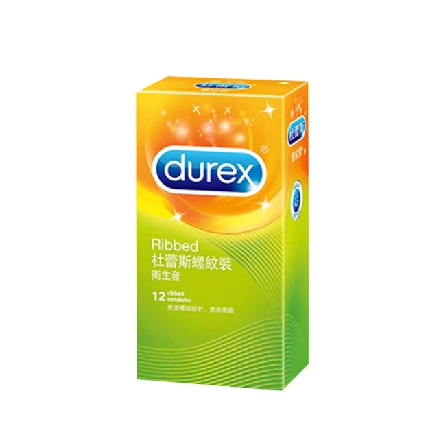 Durex杜蕾斯 螺紋裝 保險套 12入/盒 表面螺紋設計 更添情趣 現貨  蝦皮直送 歷史價格詳細信息