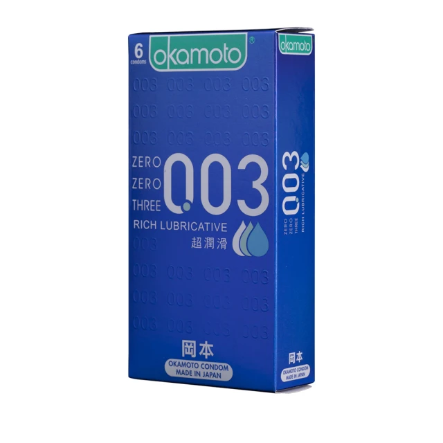 okamoto岡本-003RL超潤滑保 險 套(6入) 歷史價格詳細信息