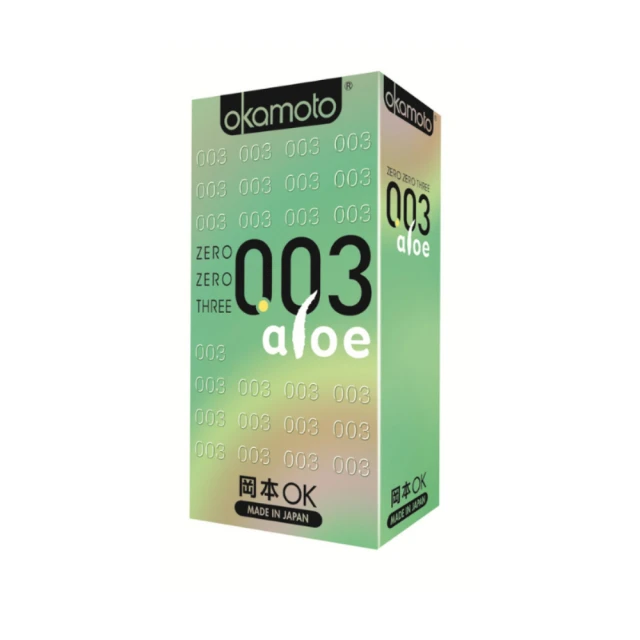 岡本Okamoto 003 ALOE超潤蘆薈極薄保險套 10入/盒【躍獅 歷史價格詳細信息