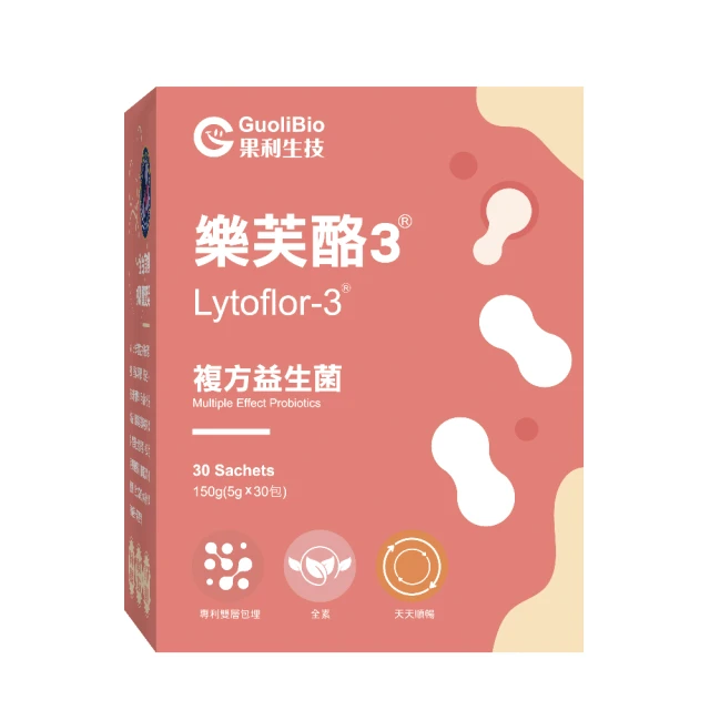【果利生技】長紓勉Lytomin PLUS益生菌粉包(30包/盒、 LT-12六國專利調節益生菌、200億益生菌) 歷史價格詳細信息
