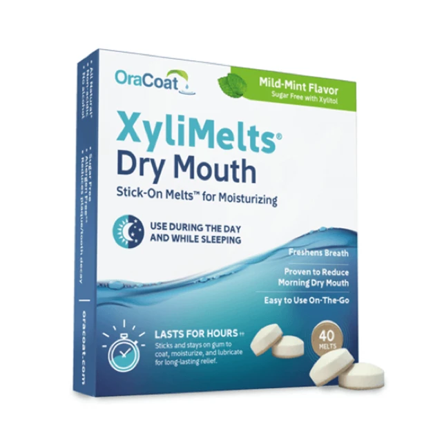 【OraCoat】XyliMelts津舒眠錠-薄荷/原味 任選2盒(40錠/盒)-口乾救星 促進唾液持續分泌 歷史價格詳細信息