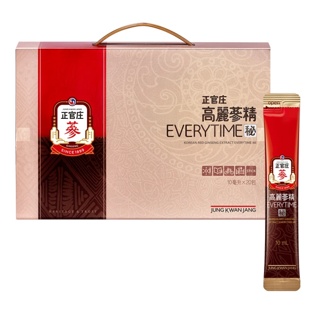 正官庄高麗蔘精EVERYTIME禮盒 （10毫升*30包） 歷史價格詳細信息
