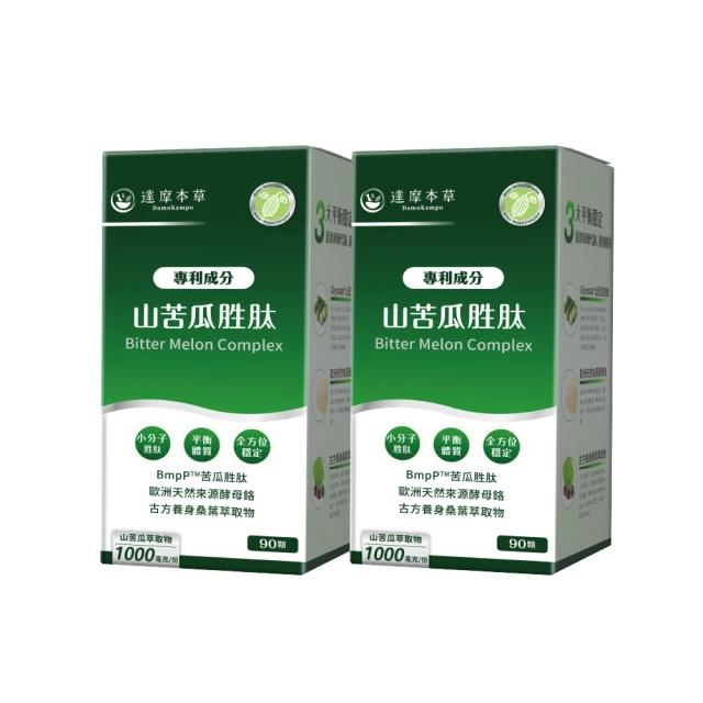 【達摩本草】美國專利山苦瓜胜肽x1盒 (90粒/盒) 歷史價格詳細信息