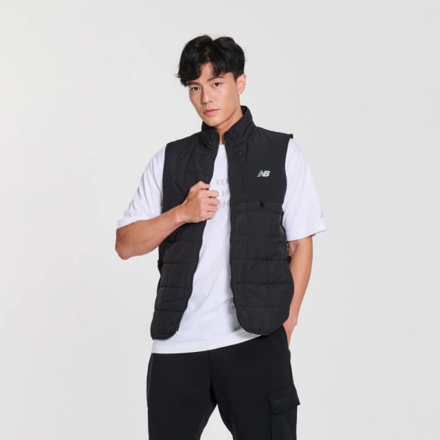 【New Balance】保暖刷毛機能背心外套_男性_黑色_MV41283BK 歷史價格詳細信息