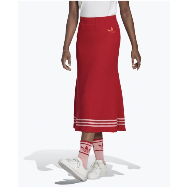 【adidas 愛迪達】運動長裙 KNITTED SKIRT 女 - IY7279 歷史價格詳細信息