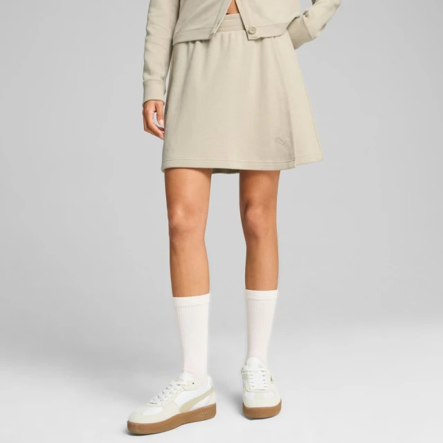 【PUMA】短裙 Artisanal 女款 米白 假兩件 裙子 王淨同款(629971-68) 歷史價格詳細信息