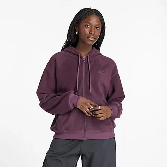【New Balance】 NB 刷毛運動外套_女性_黑色_AWJ13174BK 歷史價格詳細信息
