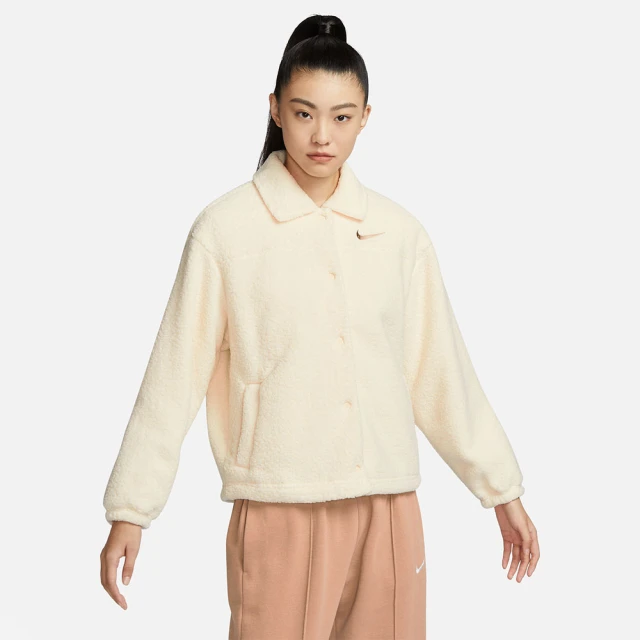 Nike 耐吉 外套 NSW Sherpa Jacket 男款 棕 綠 雙向拉鍊 寬版 搖粒絨 立領 拼布 FV4022-237 歷史價格詳細信息