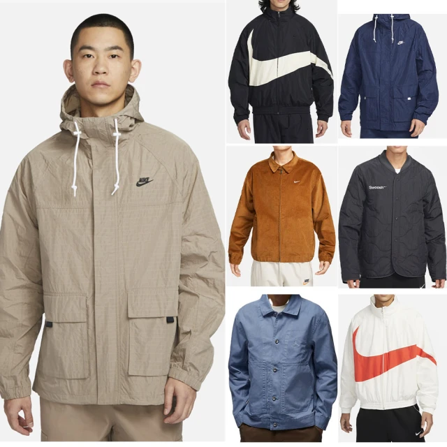 Nike 耐吉 教練外套 Authentics Lined 藍 寬鬆 男款 刺繡 防潑水 防風 夾克 FD7844-410 歷史價格詳細信息