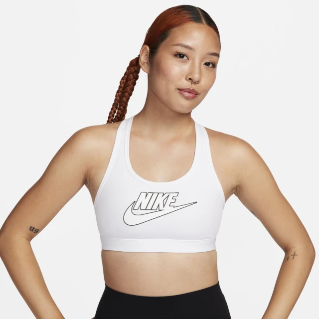【NIKE】AS W NK SWSH MED SPT FUTURA BR 女 運動內衣 黑-FB4081010 歷史價格詳細信息