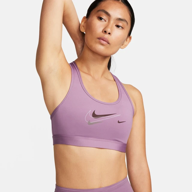 【NIKE】AS W NK DF SWSH MED SPT BRA EH 女 運動內衣 粉紫色-FN8512536 歷史價格詳細信息
