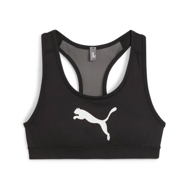 【PUMA】運動內衣 4KEEPS Running 黑 銀 中強度支撐 快乾 透氣 瑜珈 健身 跑步(524953-01) 歷史價格詳細信息