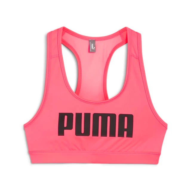 【PUMA】運動內衣 4KEEPS Running 黑 銀 中強度支撐 快乾 透氣 瑜珈 健身 跑步(524953-01) 歷史價格詳細信息