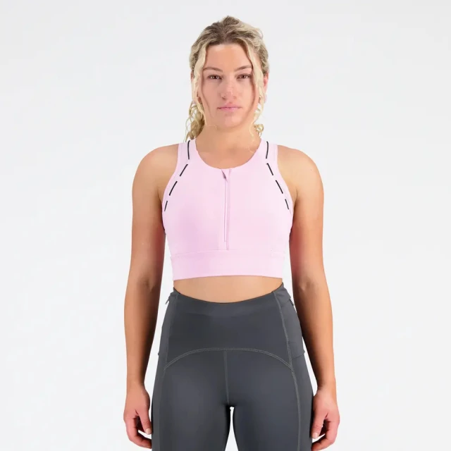 NEW BALANCE 運動內衣 NB 綠色 高強度支撐 女 AWB41048DEK 歷史價格詳細信息