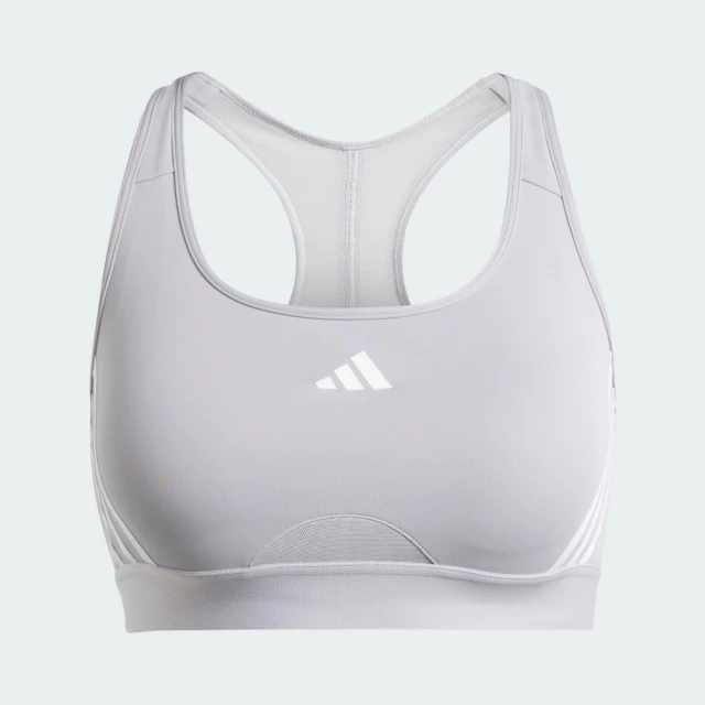 【adidas 愛迪達】運動內衣 女款 中度支撐 慢跑 瑜珈 訓練 PWRCT MS BRA 綠 IU1734 歷史價格詳細信息