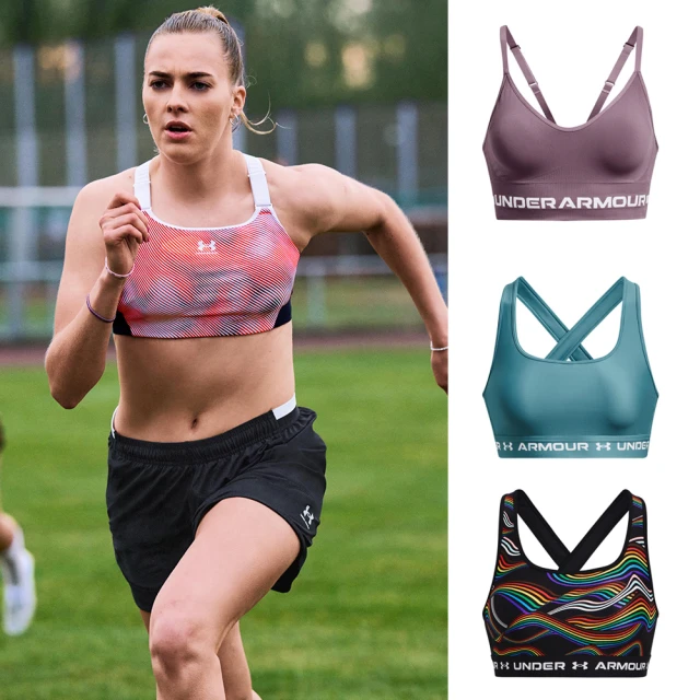 【UNDER ARMOUR】UA官方直營 女 巨石強森 Project Rock Crossback中衝擊運動內衣_1389334-001(黑色) 歷史價格詳細信息
