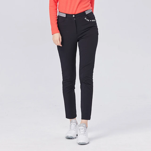 【KING GOLF】速達-網路獨賣款-男款立體剪裁修身彈性休閒長褲/高爾夫球褲(丈青) 歷史價格詳細信息