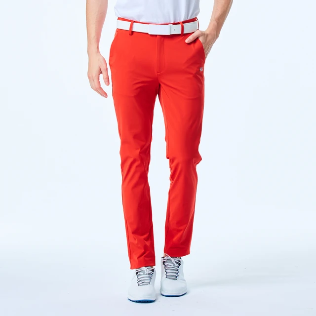 【KING GOLF】速達-網路獨賣款-男款立體剪裁修身彈性休閒長褲/高爾夫球褲(丈青) 歷史價格詳細信息