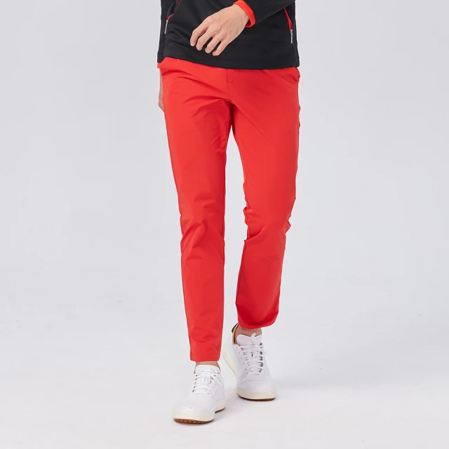 【KING GOLF】速達-網路獨賣款-男款立體剪裁修身彈性休閒長褲/高爾夫球褲(丈青) 歷史價格詳細信息