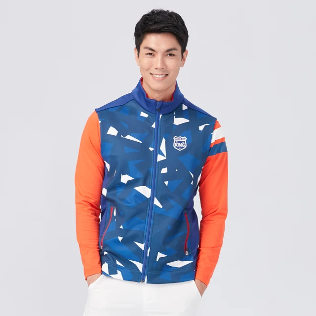 【KING GOLF】速達-網路獨賣款-男款立體剪裁修身彈性休閒長褲/高爾夫球褲(丈青) 歷史價格詳細信息