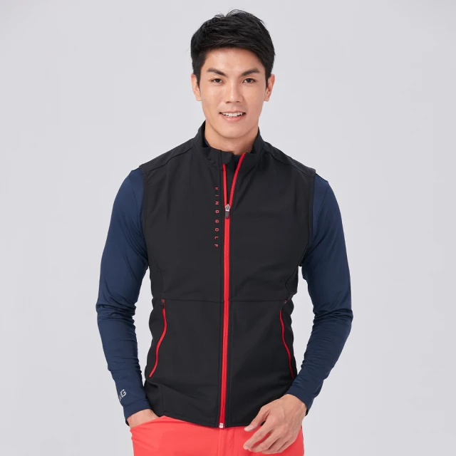 【KING GOLF】速達-網路獨賣款-男款立體剪裁修身彈性休閒長褲/高爾夫球褲(丈青) 歷史價格詳細信息