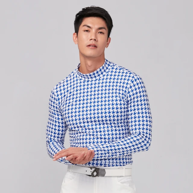 【KING GOLF】速達-網路獨賣款-男款立體剪裁修身彈性休閒長褲/高爾夫球褲(丈青) 歷史價格詳細信息