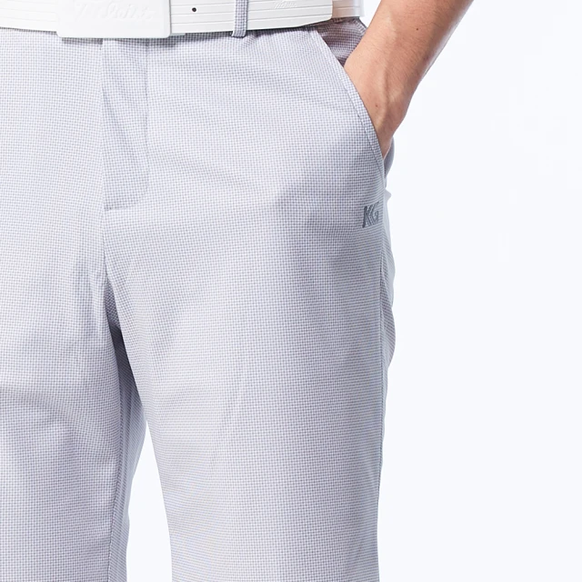 【KING GOLF】速達-網路獨賣款-男款立體剪裁修身彈性休閒長褲/高爾夫球褲(丈青) 歷史價格詳細信息