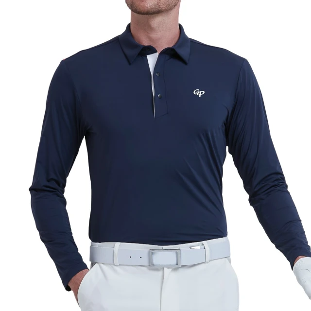 速乾短袖golf球衣男士T恤彈力運動衫簡約時尚高爾夫上衣新款男裝-22號穿搭 歷史價格詳細信息