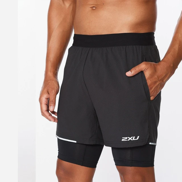 【2XU】男 Aero 2-in-1 5吋短褲(黑/反光銀) 價格比較,價格查詢,歷史價格詳細信息