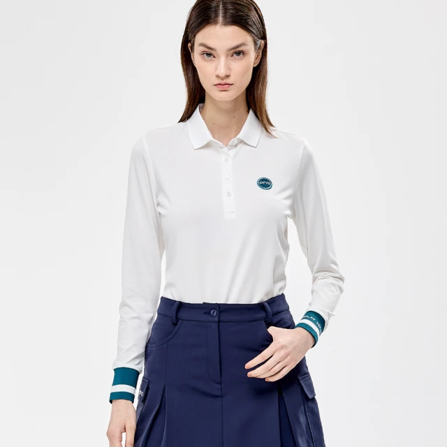 【PING】女款抽象字短袖收腰連身洋裝-藍(吸濕排汗/抗UV/GOLF/連身裙/高爾夫球衫/RA23125-56) 歷史價格詳細信息