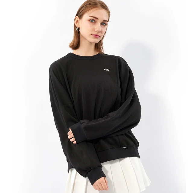 【CCILU 馳綠】長袖 女 帽T 重磅長版T 黑 C452105020 歷史價格詳細信息