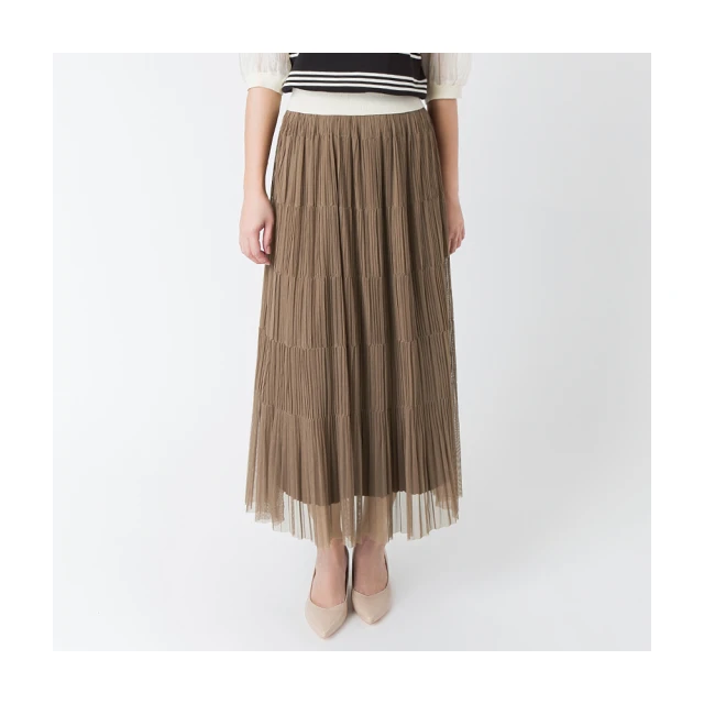 singlenoble 專櫃 近新 條紋魚尾及膝裙 歷史價格詳細信息