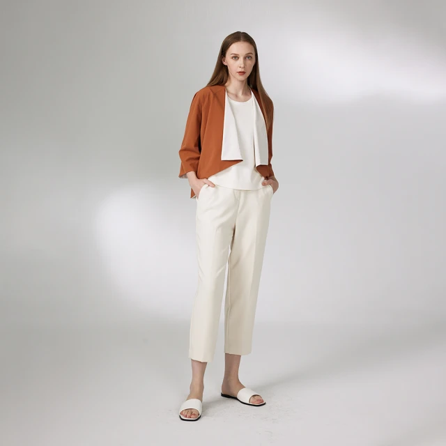 【giordano ladies】24FW_反摺落地褲(02414511) 歷史價格詳細信息