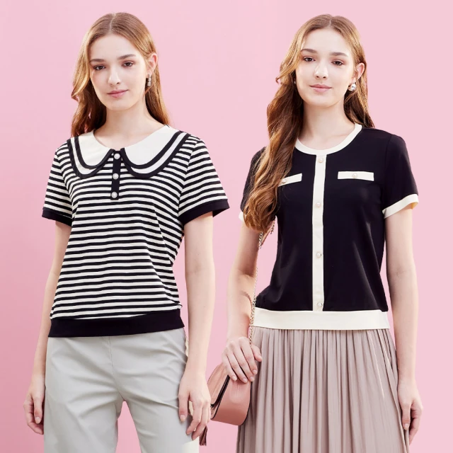 【MYVEGA 麥雪爾】MA小香風異材質拼接雪紡袖上衣-三款任選(小香風/雪紡上衣/長袖上衣) 歷史價格詳細信息