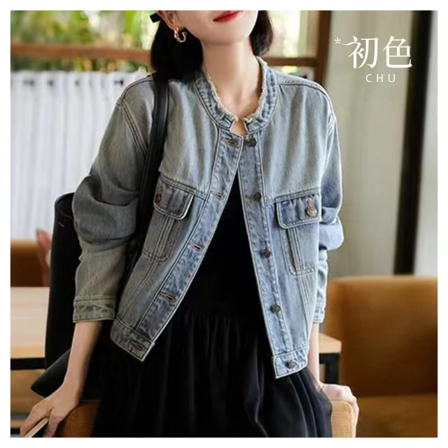 【初色】復古風中式氣質優雅碎花印花雪紡澎五分短袖袖圓領T恤上衣女上衣-灰色-33636(M-2XL可選) 歷史價格詳細信息