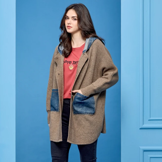 【MON’S】牛仔拼接狐狸毛鵝絨外套 歷史價格詳細信息