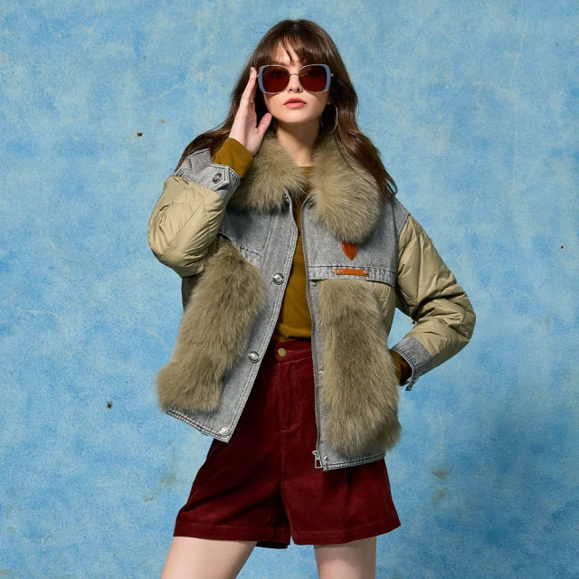 【MON’S】狐狸毛領派克服兔毛內裡保暖防風外套(2色任選) 歷史價格詳細信息