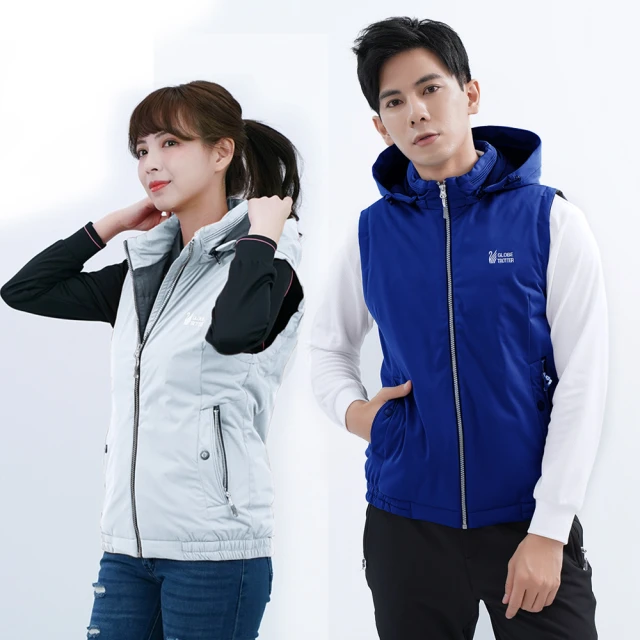 遊遍天下 中性款可拆帽防水防風無車縫保暖羽絨背心 歷史價格詳細信息