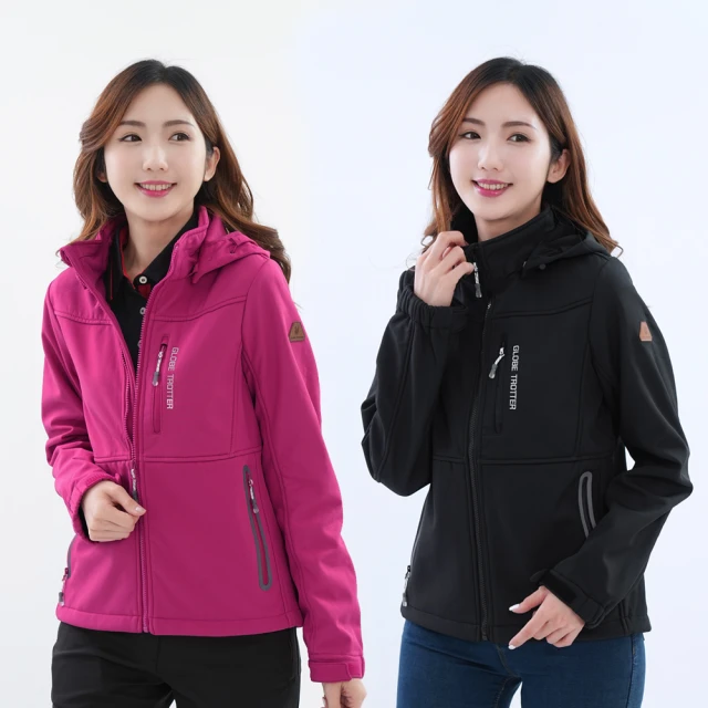 遊遍天下 女款 GlobeTex防水防風保暖刷毛軟殼外套(滑雪登山騎車 M-5L) GJ23042 / 2色 歷史價格詳細信息