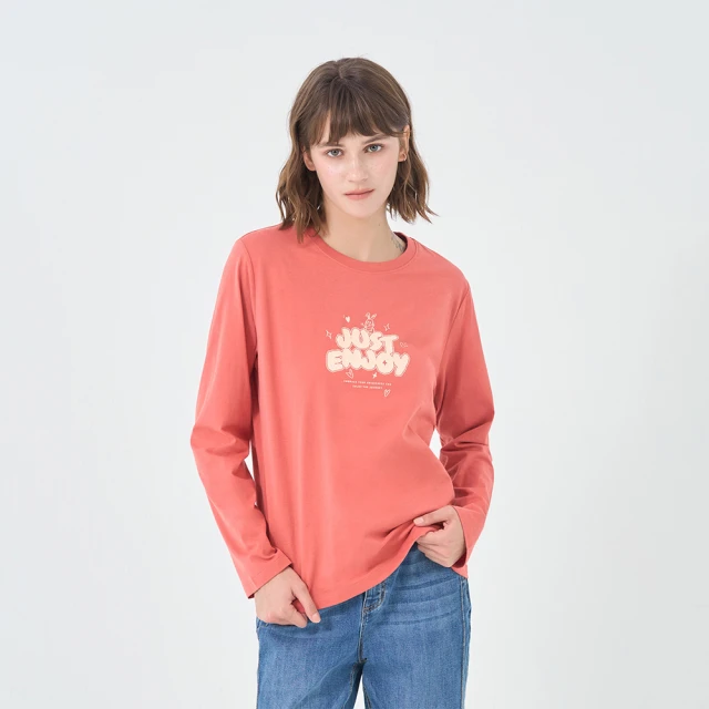 GIORDANO 女裝印花長袖上衣 WILD NATURE-多色任選 歷史價格詳細信息