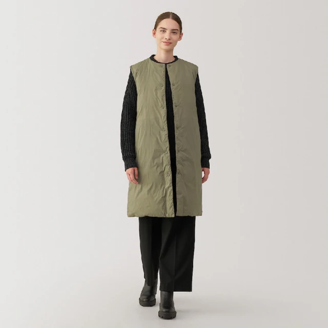 【MUJI 無印良品】女輕量羽絨抗靜電內裏無領外套(共4色) 歷史價格詳細信息