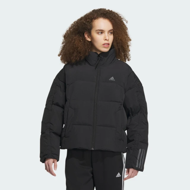 【adidas 愛迪達】W DY CP DOWN J 黑 女款 羽絨外套 保暖(IL8940) 價格比較,價格查詢,歷史價格詳細信息