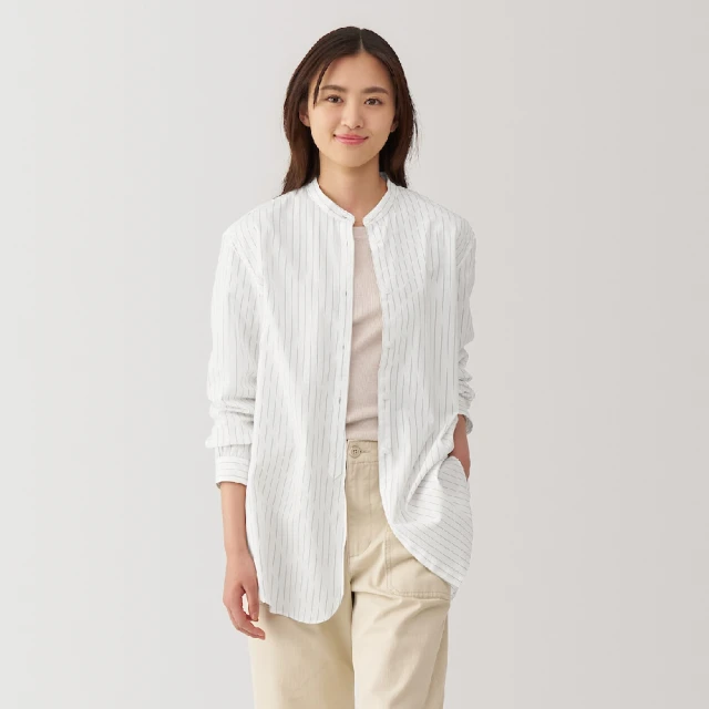 【MUJI 無印良品】女水洗鹿子織短袖POLO衫(共6色) 歷史價格詳細信息